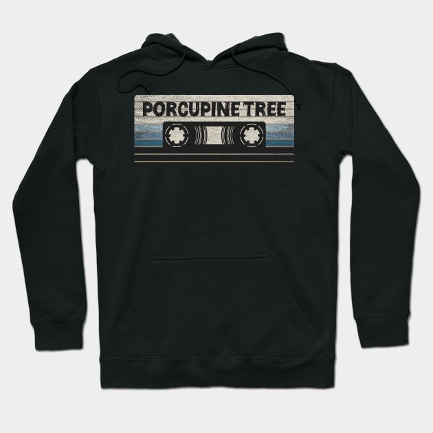 Porcupine Tree Mix Tape Hoodie by getinsideart